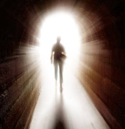 Soul entering eternity